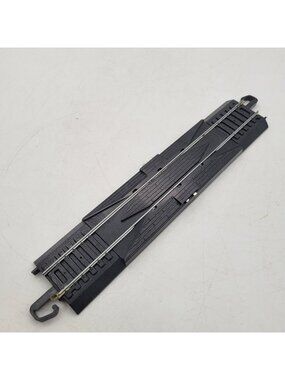 Bachmann E-Z Track HO 9" Straight Terminal Rerailer Single Piece Black
